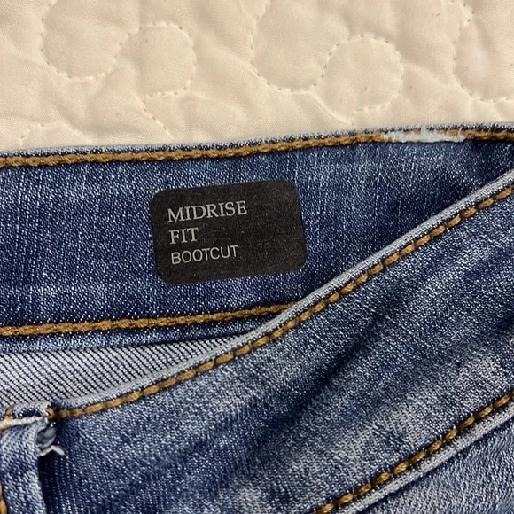 Lee Platinum label mid-rise boot cut jeans 8 med - Picture 6 of 7